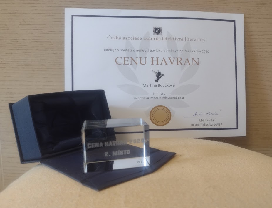 vyhlášení vítězů Ceny Havran 2021